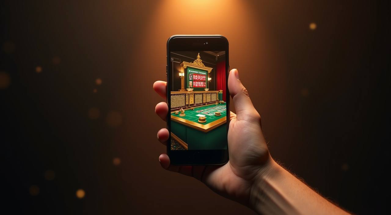 Mobile casino lobby